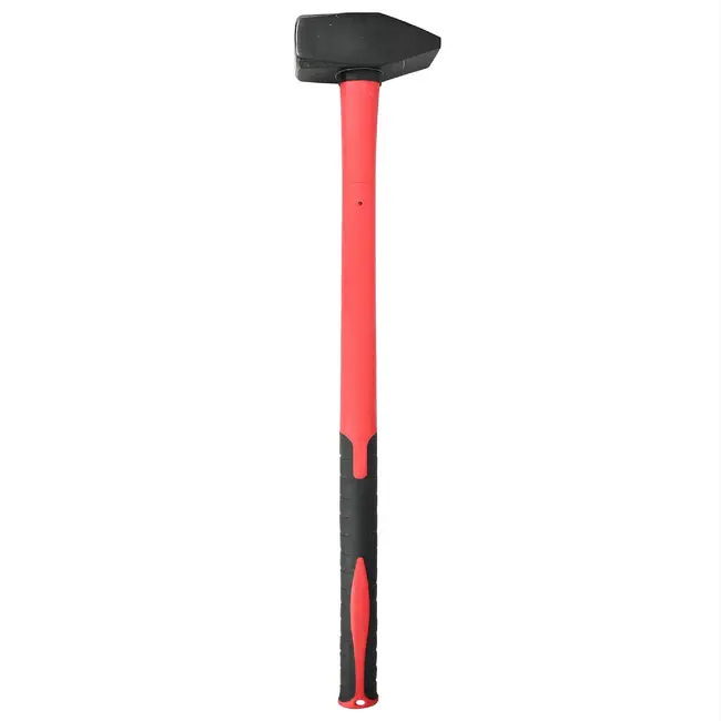 Benson Voorhamer - 3 kg hamerkop - 90 cm glasfibersteel - antislip grip - Multi Neck systeem
