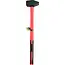 Benson Voorhamer - 3 kg hamerkop - 90 cm glasfibersteel - antislip grip - Multi Neck systeem