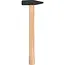 Benson Bankhamer - 300 gram - platte kop - houten steel - onbreekbare handgreep