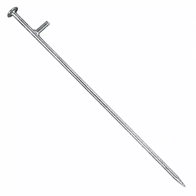 Orit Draadpen met L-kop 800 mm - zwaar, gegalvaniseerd, Ø 15 mm