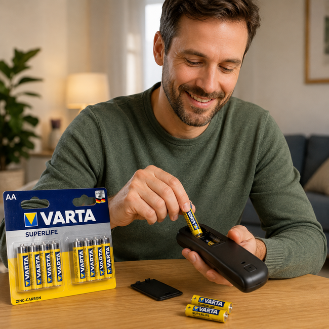 Varta QA0703A Batterij AA per 8 blister