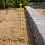 Orit Draadpen met L-kop 400 mm - geel Ø 10 mm en gepoedercoat