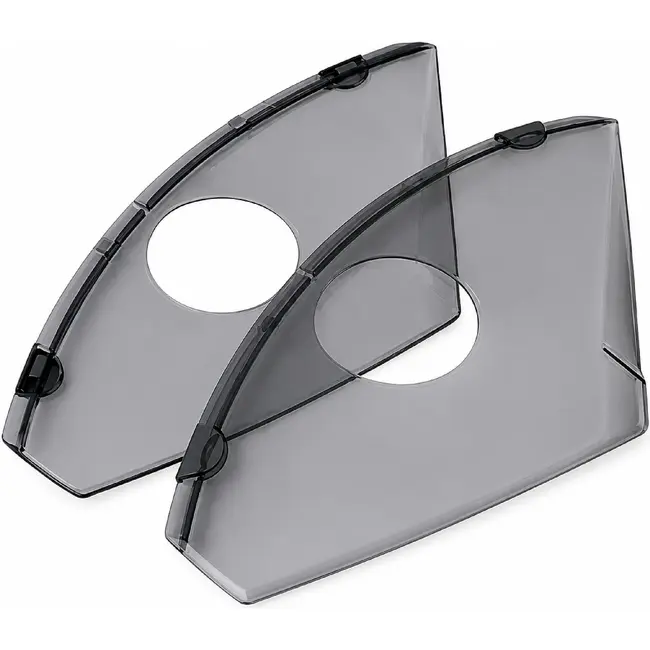 Hesling Jasbeschermers 28 inch - Duurzaam plastic - Smoke gloss - Bescherming tegen modder en water