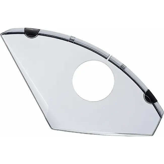 Hesling Jasbeschermers 28 inch - Duurzaam plastic - Smoke gloss - Bescherming tegen modder en water