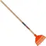 Talen Tools Mini-Gazonhark voor Kinderen - Kunststof - FSC Hout - 75 cm Steel - 17,5 x 12 cm