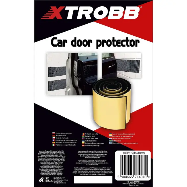 Xtrobb Auto Deurbeschermer - Voorkom Krassen en Deuken in Uw Garage