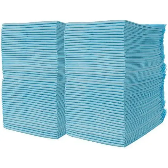 Purlov Hygiënische Onderleggers 60 x 60 cm + Poepzakjes - 100 Stuks - Absorberend en Lekbestendig