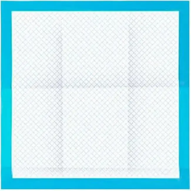 Purlov Hygiënische Onderleggers 60 x 60 cm + Poepzakjes - 100 Stuks - Absorberend en Lekbestendig
