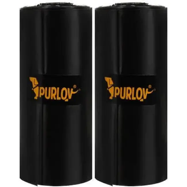 Purlov Hygiënische Onderleggers 60 x 60 cm + Poepzakjes - 100 Stuks - Absorberend en Lekbestendig