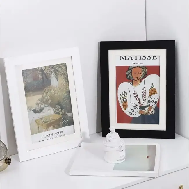 Malatec Art Kinderkunstlijst – Wissellijst voor 150 A4 Tekeningen – Zwart