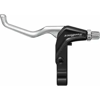Sunrace Linker handremgreep M4 zilver/zwart voor vervanging van een fietsremhendel