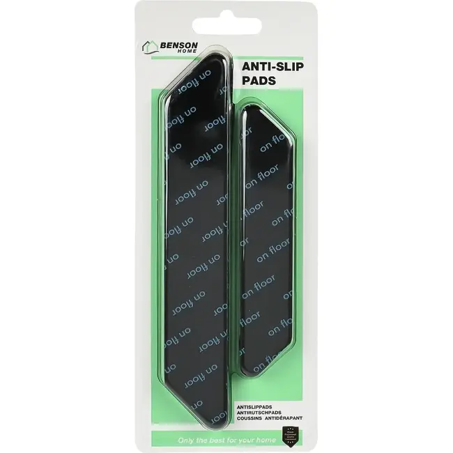 Benson Antislippads 8-delig - 130x 25x 2 mm (4x ) en 180x 30x 2 mm (4x ) - 130x 25x 2 mm - 180x 30x 2 mm - en 180