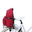 Steco Bagagedragerverbreder zwart 24 x 31 x 30 cm met spanriem voor schooltas en rugzak achterop