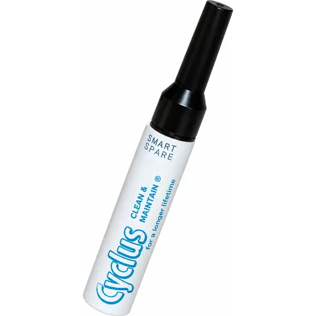 Merkloos Lakstift - mat zwart - 12 ml - voor fietsreparaties