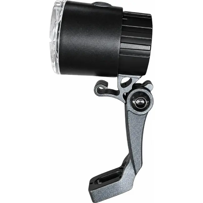 Falkx Kleine LED-koplamp - Compact - Superhelder - Inclusief Beugel en Batterijen - Zwart