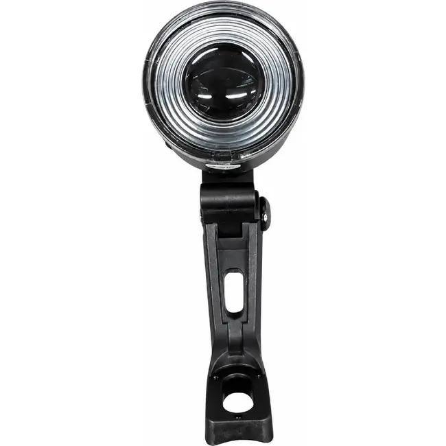 Falkx Kleine LED-koplamp - Compact - Superhelder - Inclusief Beugel en Batterijen - Zwart