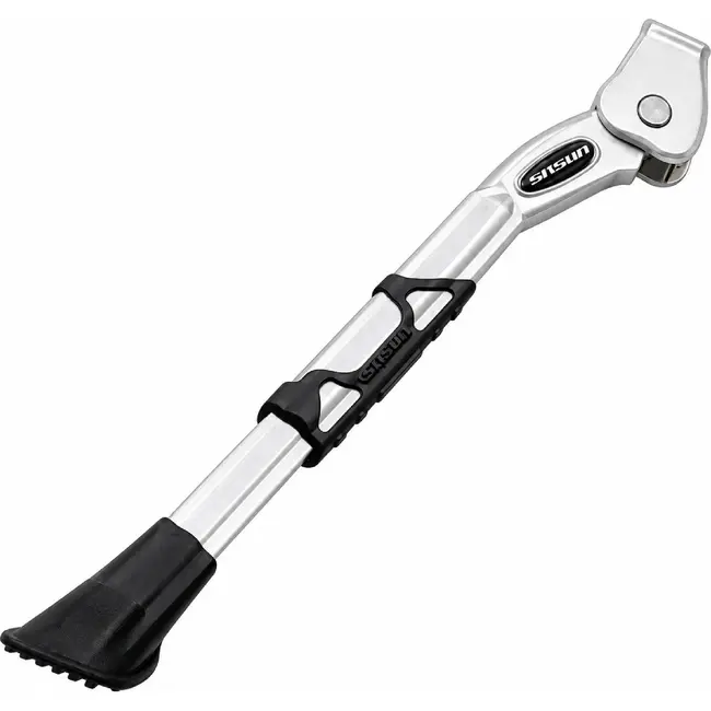Ursus Verstelbare fietsstandaard - zijstandaard - aluminium - zilver - 24-28 inch - max 35 kg