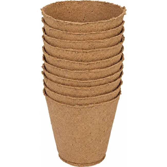 Talen Tools Zaaipot Ø 8 cm - 10 Stuks: Duurzaam Kweken