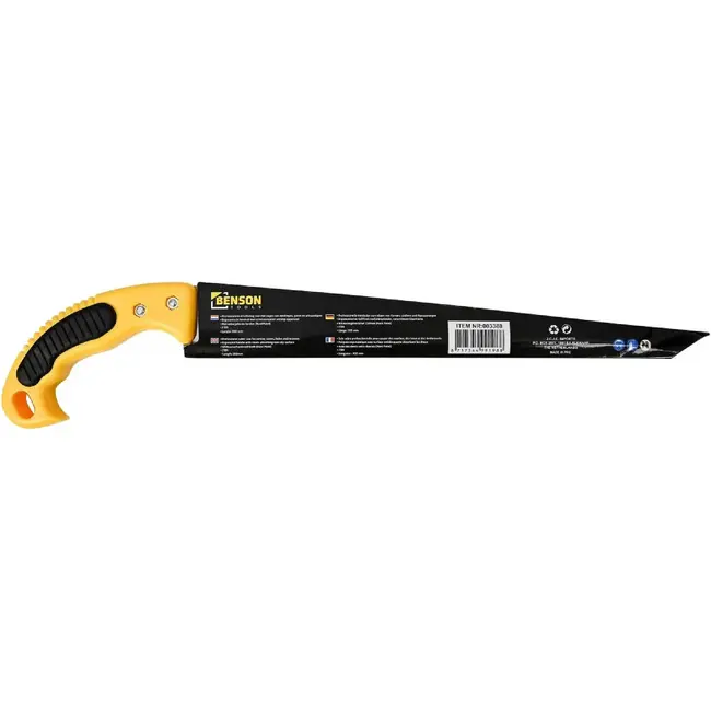 Benson Schrobzaag - Ergonomisch Handvat - Gehard Zaagblad - 300 mm - 9 TPI