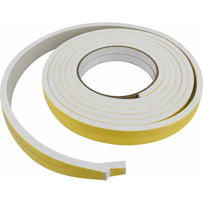 Benson Tochtband - Zelfklevend - Wit - 2 x 2,75 m - EVA - Voor kieren 2-5 mm
