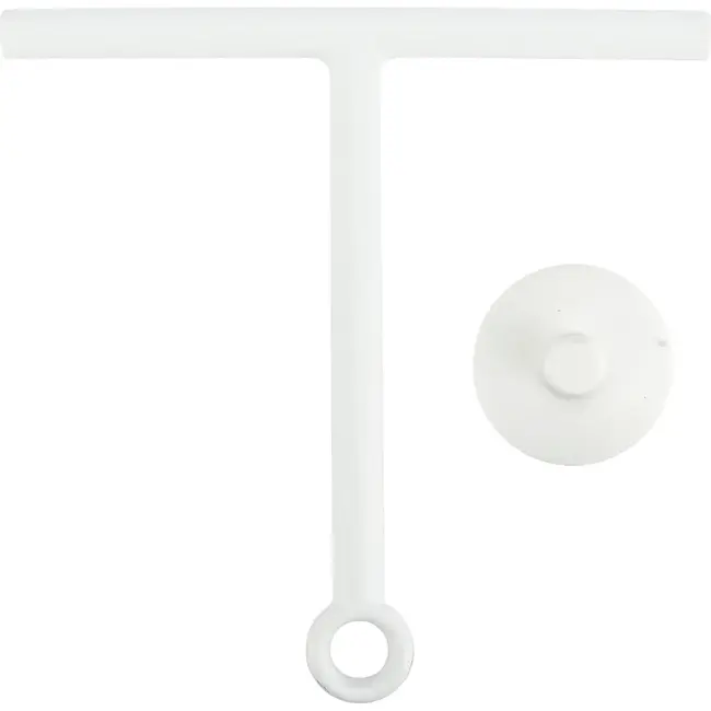 Benson Wisser met zuignap 22 cm wit