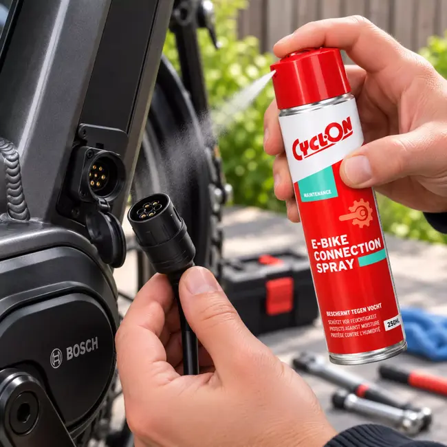 CyclOn E-bike contactspray 250 ml voor bescherming van elektrische aansluitingen tegen vocht