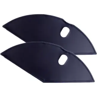 Falkx jasbeschermer lakdoek 28" import zwart