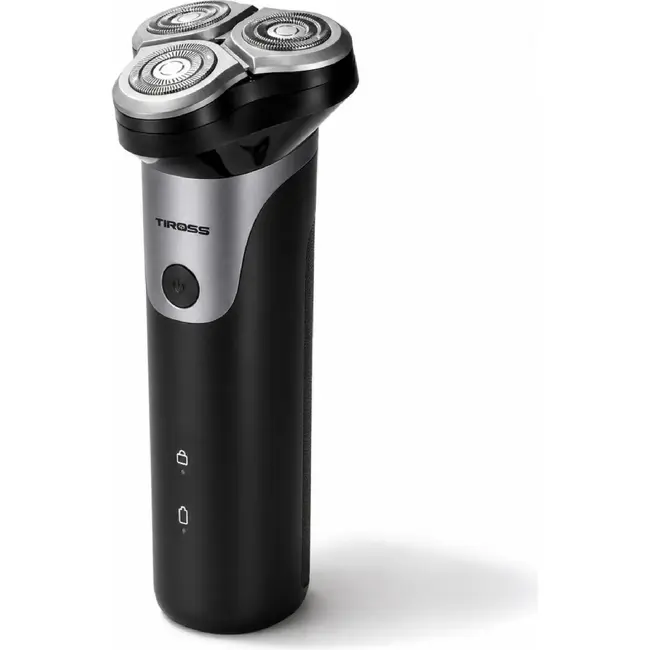 TIROSS Elektrisch scheerapparaat met 3 scheerkoppen en USB-C opladen
