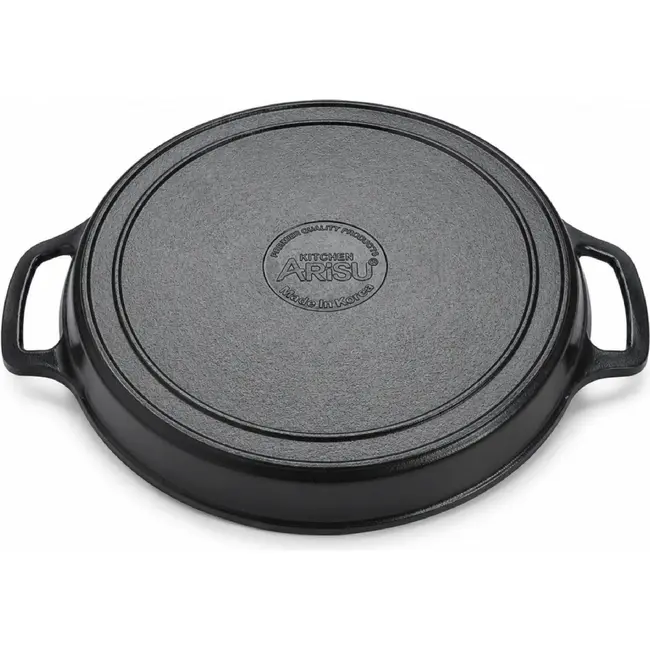 TIROSS Grillpan 24 cm van gehard aluminium met keramische coating