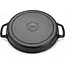 TIROSS Grillpan 24 cm van gehard aluminium met keramische coating
