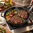TIROSS Grillpan 24 cm van gehard aluminium met keramische coating