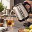 TIROSS Waterkoker 1,2 liter van RVS met waterniveau en waterfilter