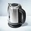 TIROSS Waterkoker 1,2 liter van RVS met waterniveau en waterfilter