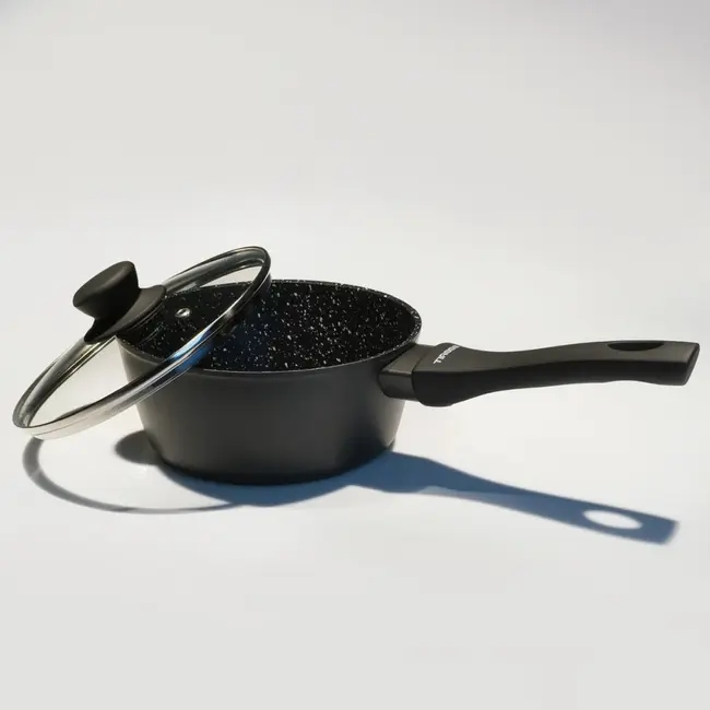 TIROSS Steelpan 18 cm met granieten antiaanbaklaag, inhoud 1,8 liter