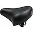 Falkx Groot fiets zadel - Comfortabel elastomeer - Inclusief zadelstrop - 24x21 cm - Voor stadsfietsen