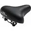 Falkx Groot fiets zadel - Comfortabel elastomeer - Inclusief zadelstrop - 24x21 cm - Voor stadsfietsen
