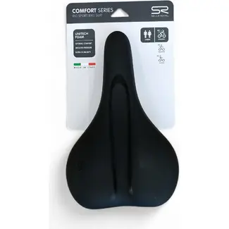 Selle Royal zadel Rio Sport Unisex zwart (hangverpakking).