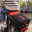 Falkx Bagagedragerkussen Amsterdam 750 zwart rood voor kinderen vanaf 6 jaar tot maximaal 22 kg