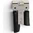 FALKX handvatten, met enkele lock ring, lengte 90/130mm, zwart