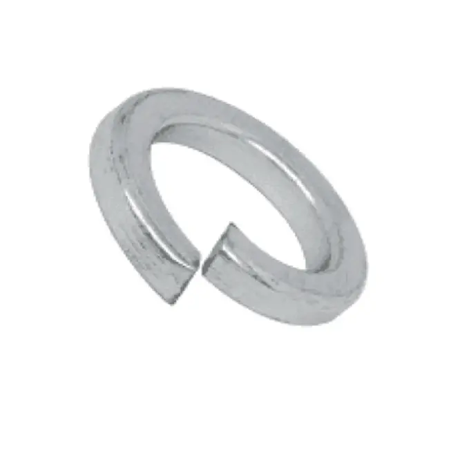 Veerring M10 per stuk  RVS