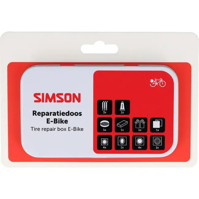 Simson Reparatiedoos E-Bike op kaart per stuk