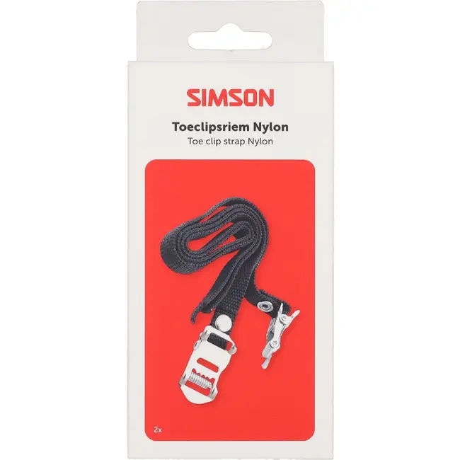 Simson Toeclip Riemen 2 stuks