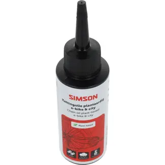 Simson Kettingolie plantaardig voor E-bike & city bike