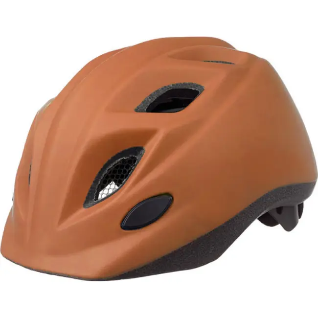 Bobike Chocolate brown kinderhelm. maat: XS (48/52 cm), kleur: oranjebruin