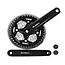 SunRace FCM513  crankstel 42/34/24T. cranklengte 152mm,- 1mm, alumnium cranks, stalen bladen, voor 7/8-speed ketting. spieloos