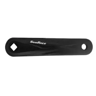 Sunrace FCM600 crankstel 42/34/24T. cranklengte 170mm,- 31mm, alumnium cranks, stalen bladen, voor 7/8-speed ketting. spieloos
