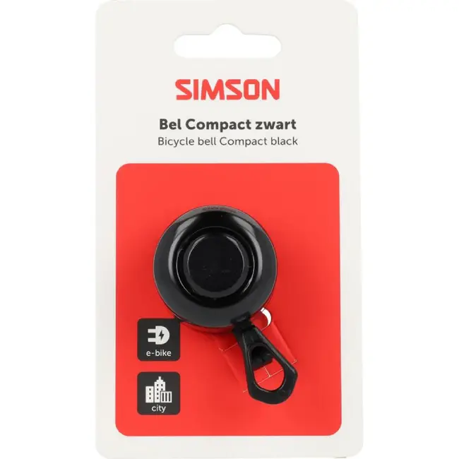 Simson bel Compact zwart