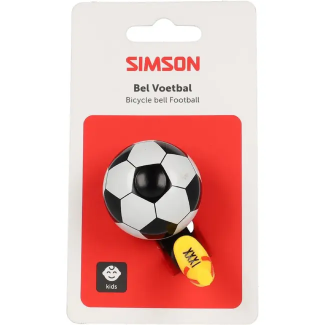 Simson Bel voetbal Zwart/Wit