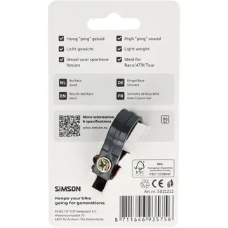 Simson Bel Race zwart