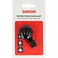 Simson bel mini 32mm met flex-band bevestiging, zwart